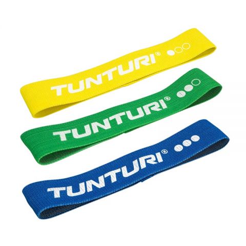 Tunturi Textile Resistance Band set, 3 Pieces